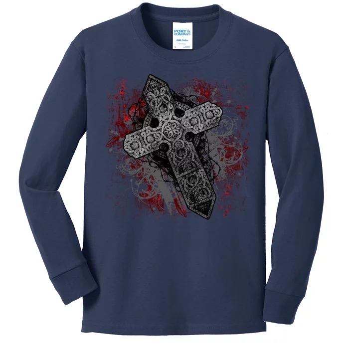 Fashion Cross Kids Long Sleeve Shirt