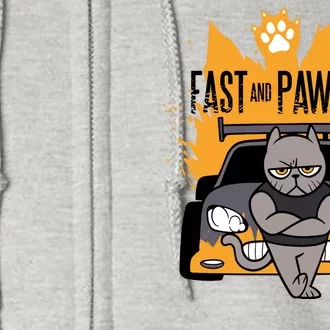 Fast And Pawrious Full Zip Hoodie