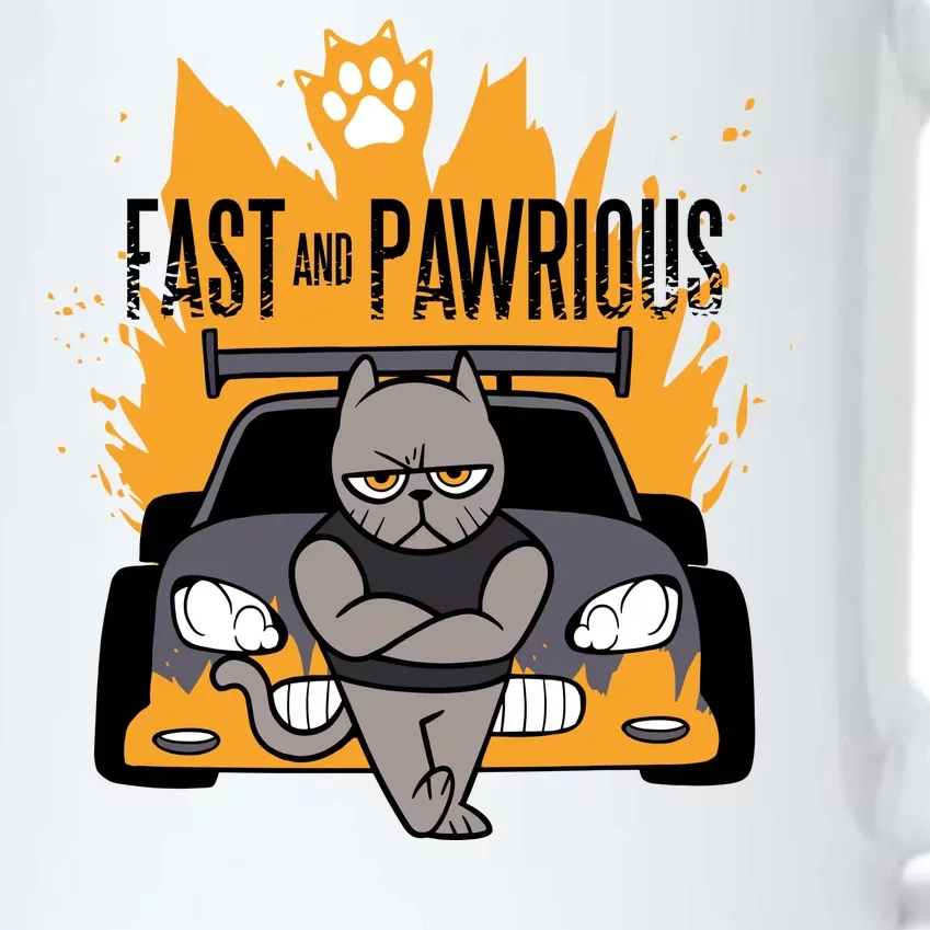 Fast And Pawrious Black Color Changing Mug