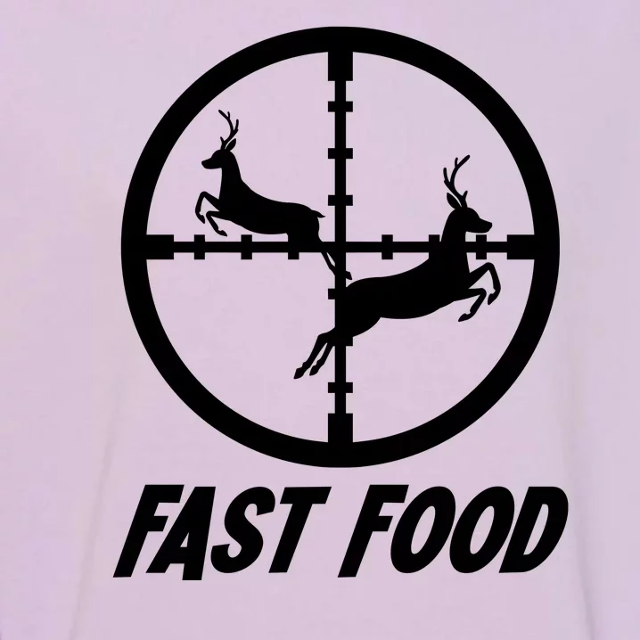 Fast Food Hunting Deer Garment-Dyed Sweatshirt