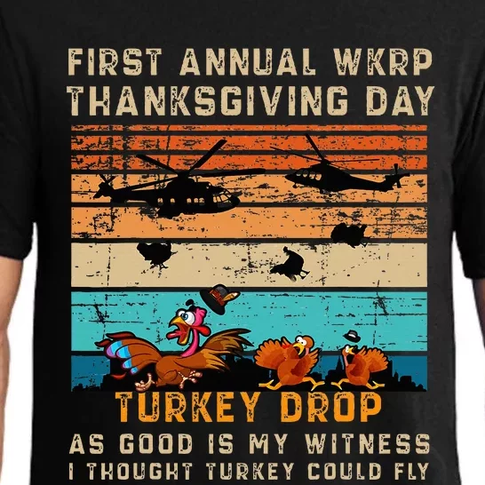 First Annual Thanksgiving Day Turkey Drop 23 November Pajama Set