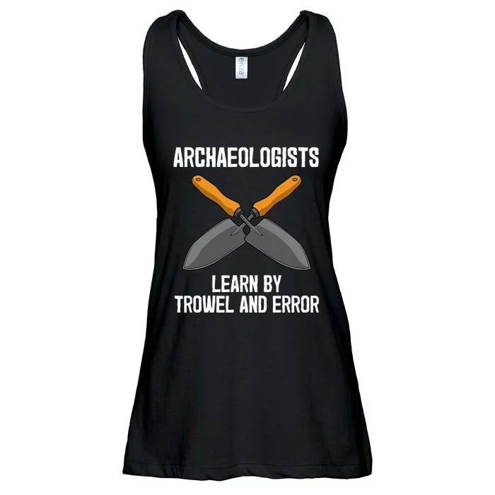 Funny Archeology Trowel Design Antique Archeology Ladies Essential Flowy Tank