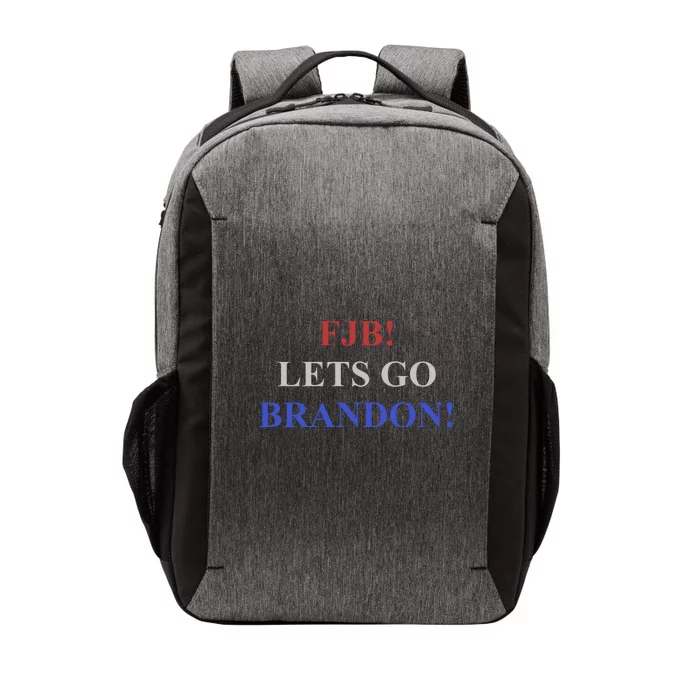 FJB AMERICAN TEE SHIRT. LETS GO BRANDON. Vector Backpack