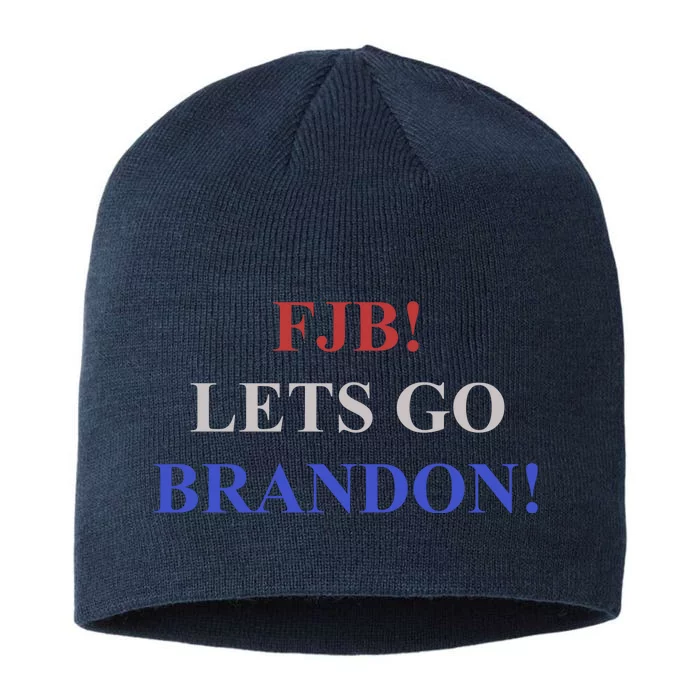 FJB AMERICAN TEE SHIRT. LETS GO BRANDON. 8 1/2in Sustainable Knit Beanie