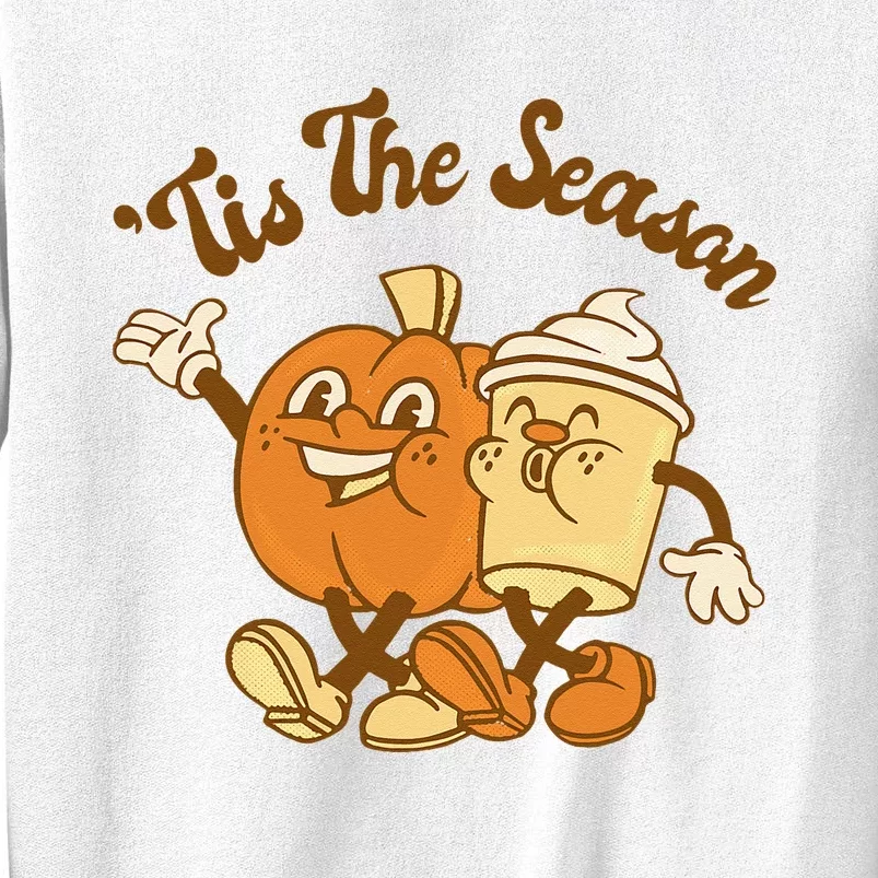 Fall Autumn Tis The Season Pumpkin Spice Coffee Latte Sweatshirt