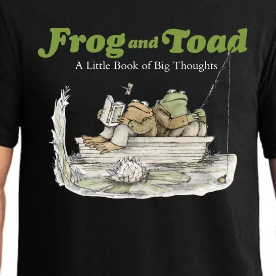 Frog And Toad A Little Book Of Big Thoughts Lover Gift Idea Trending Pajama Set