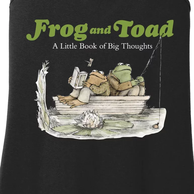 Frog And Toad A Little Book Of Big Thoughts Lover Gift Idea Trending Ladies Essential Tank