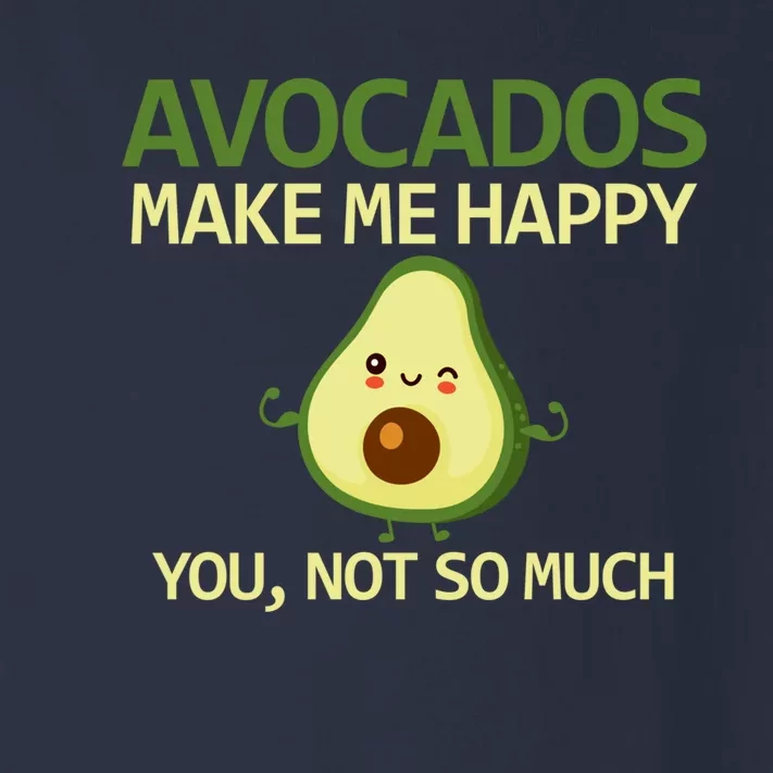 Funny Avocado Themed Gifts Vegan Winking Avocado Face Toddler Long Sleeve Shirt