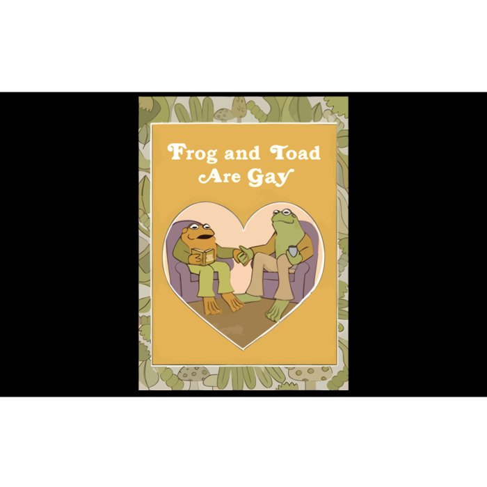 Frog And Toad Bumper Sticker