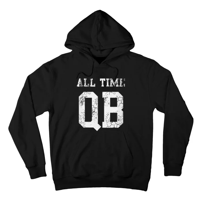 Football All Time Qb Quarterback Dad Hoodie