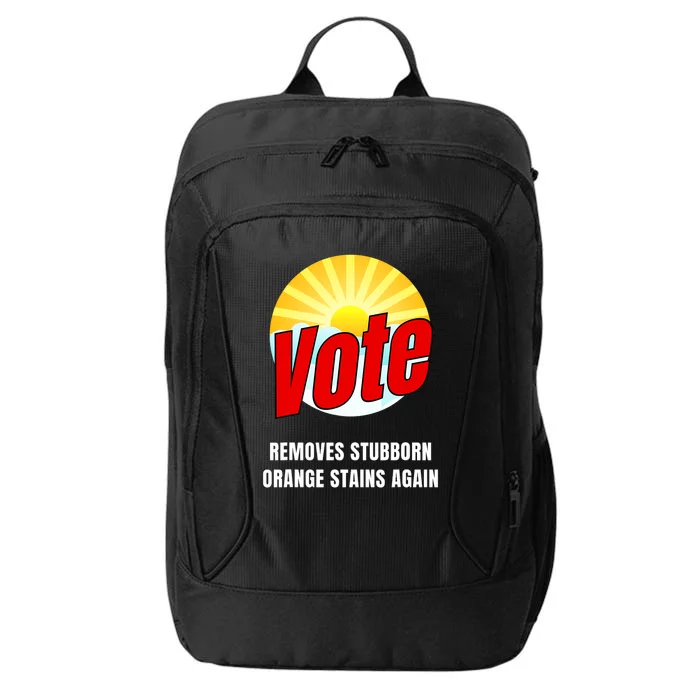 Funny Anti Trump Election Cleaner Vote Against Republicans City Backpack