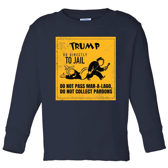 Funny Anti Trump Election Cleaner Vote Against Republicans Toddler Long Sleeve Shirt