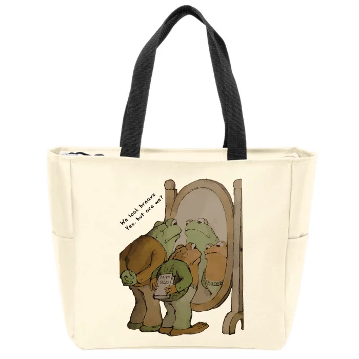 Frog And Toad Vintage Classic Book Zip Tote Bag