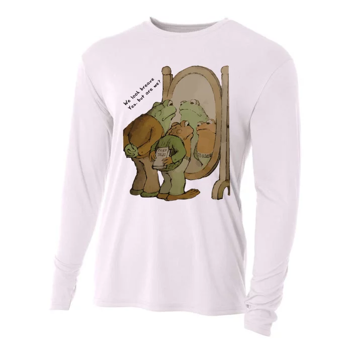 Frog And Toad Vintage Classic Book Cooling Performance Long Sleeve Crew