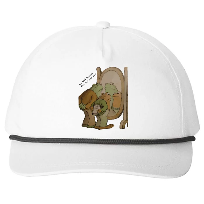 Frog And Toad Vintage Classic Book Snapback Five-Panel Rope Hat