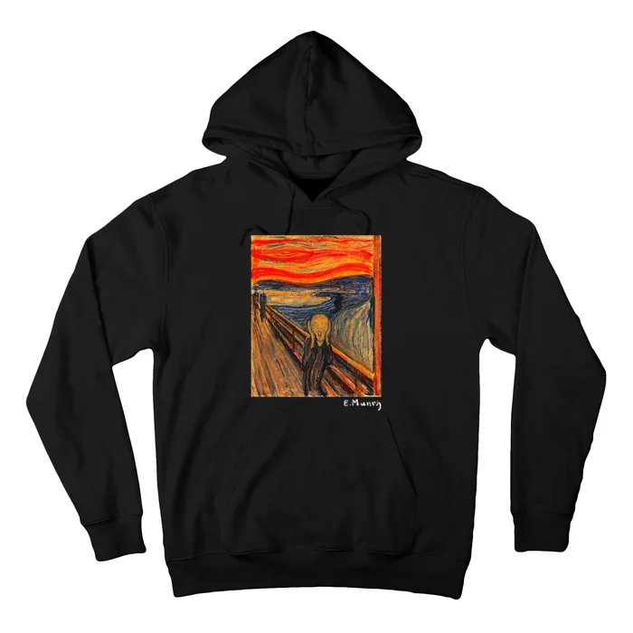 Famous Art The Scream By Munch Artist Painting Hoodie