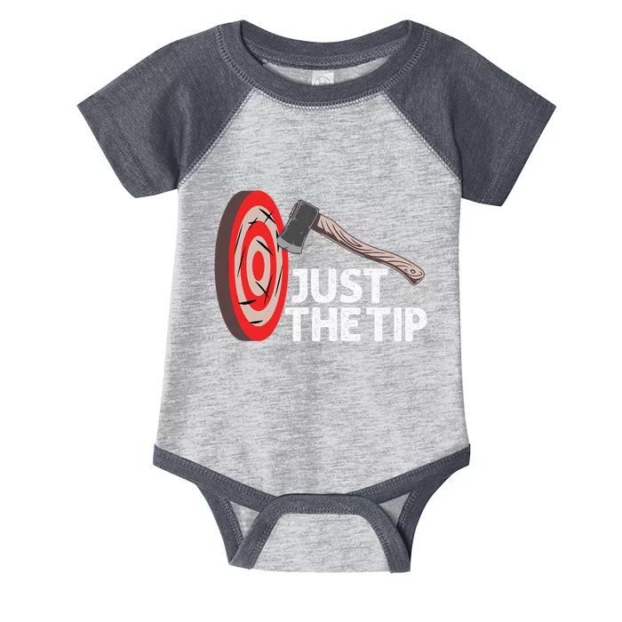 Funny Axe Throwing Design Axe Throwers Lovers Infant Baby Jersey Bodysuit