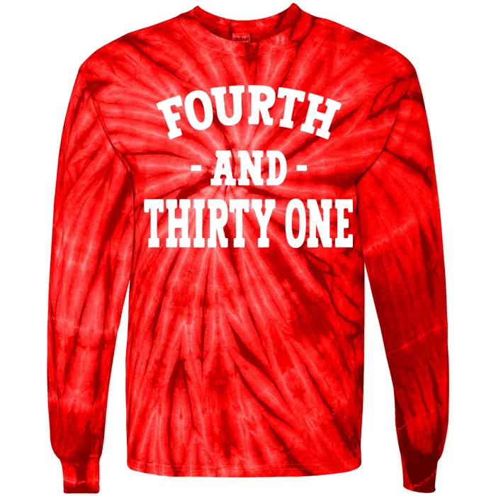 Fourth And Thirtyone 4th And 31 Goal Tie-Dye Long Sleeve Shirt