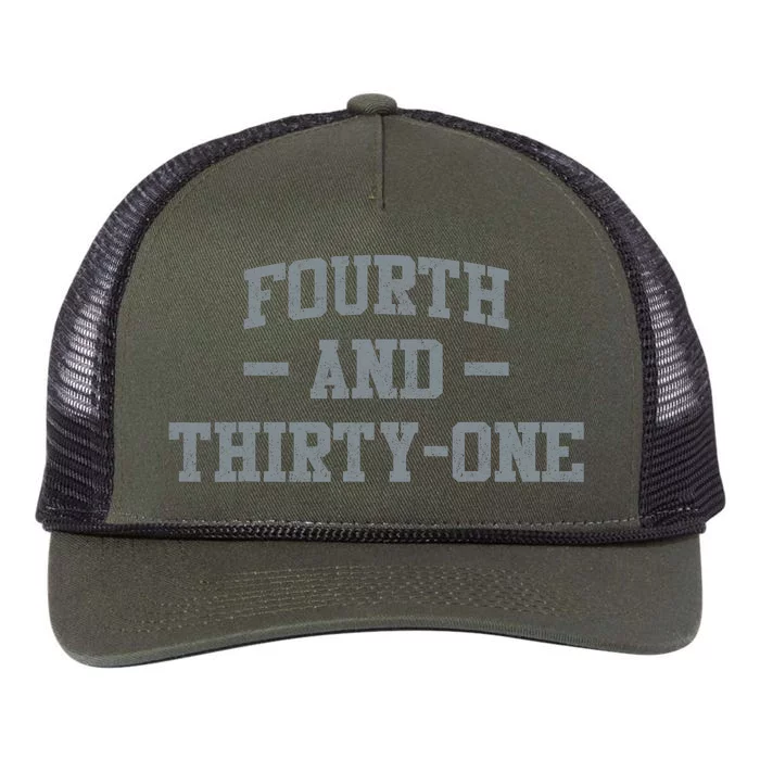 Fourth And Thirty One 4th And 31 Retro Rope Trucker Hat Cap