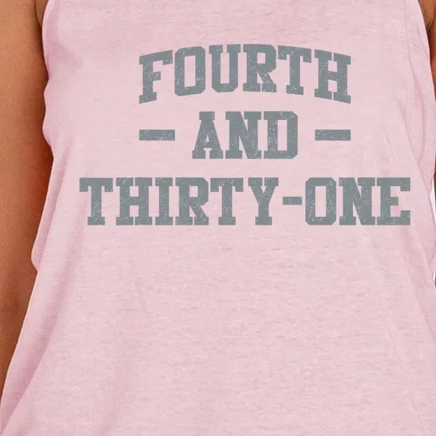 Fourth And Thirty One 4th And 31 Women's Knotted Racerback Tank