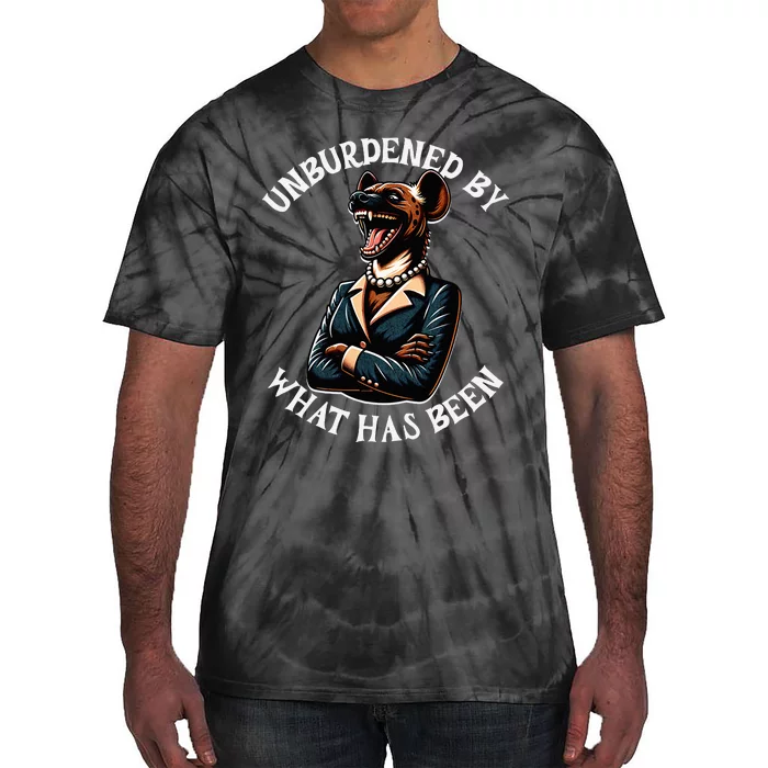 Funny Antikamala The Hyena With Famous Unburdened Quote Tie-Dye T-Shirt