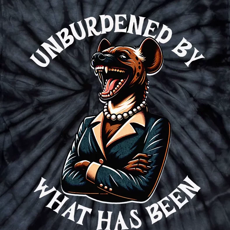 Funny Antikamala The Hyena With Famous Unburdened Quote Tie-Dye T-Shirt