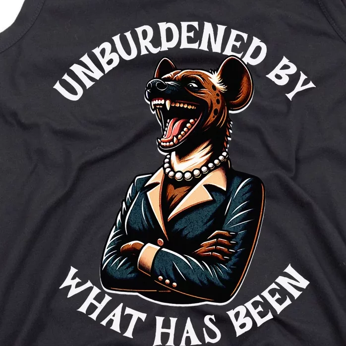 Funny Antikamala The Hyena With Famous Unburdened Quote Tank Top