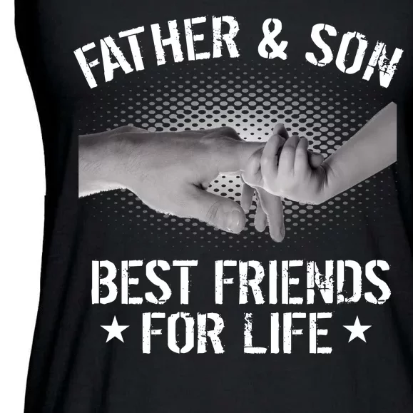 Father & Son Best Friends For Life Ladies Essential Flowy Tank