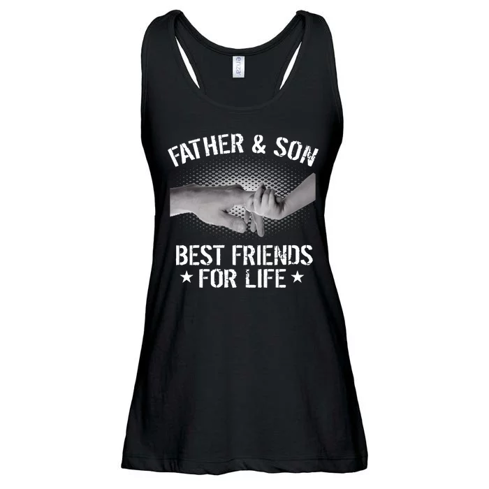 Father & Son Best Friends For Life Ladies Essential Flowy Tank