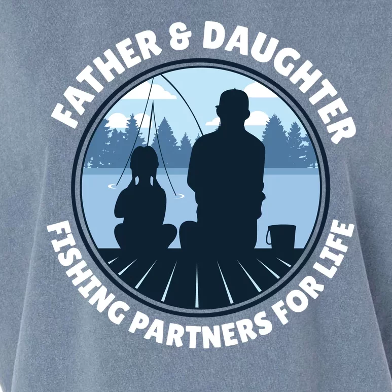 Father And Daughter Fishing Partners Garment-Dyed Women's Muscle Tee