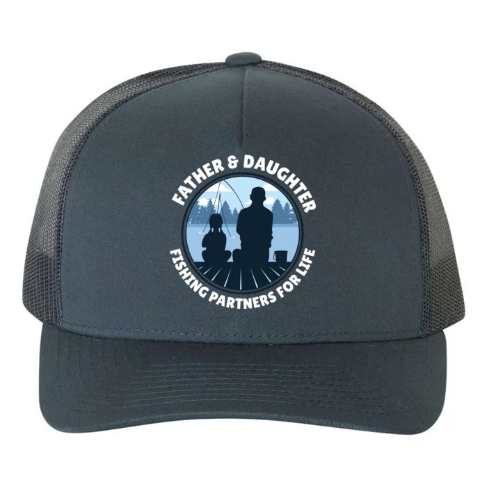 Father And Daughter Fishing Partners Yupoong Adult 5-Panel Trucker Hat