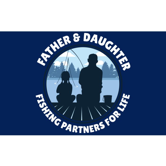 Father And Daughter Fishing Partners Bumper Sticker