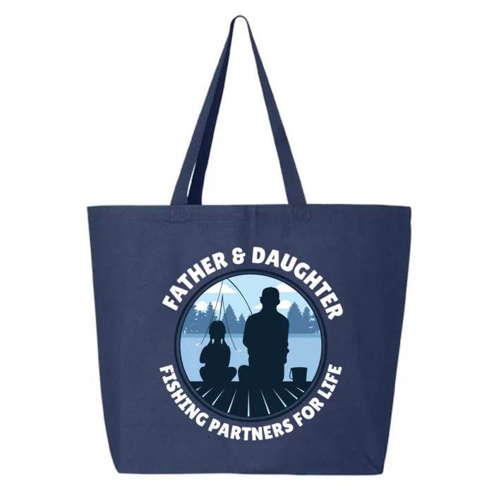 Father And Daughter Fishing Partners 25L Jumbo Tote