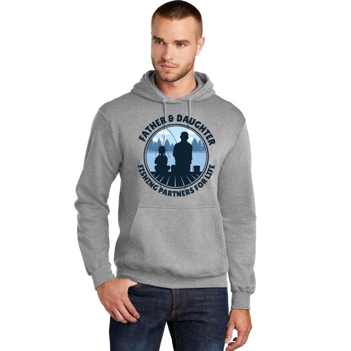 Father And Daughter Fishing Partners Tall Hoodie