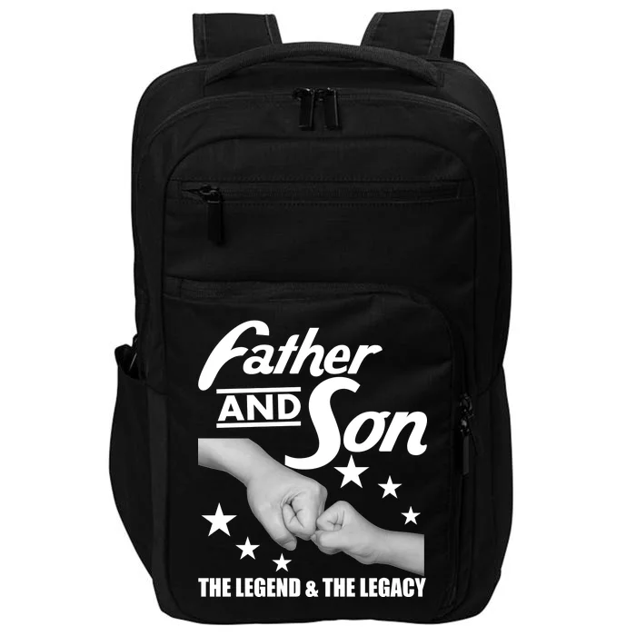 Father And Son The Legend & Legacy Impact Tech Backpack