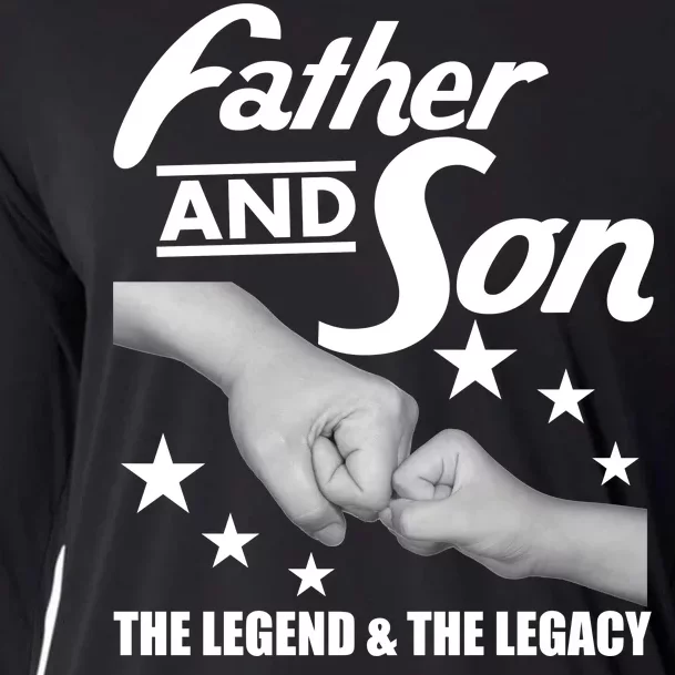 Father And Son The Legend & Legacy Cooling Performance Long Sleeve Crew