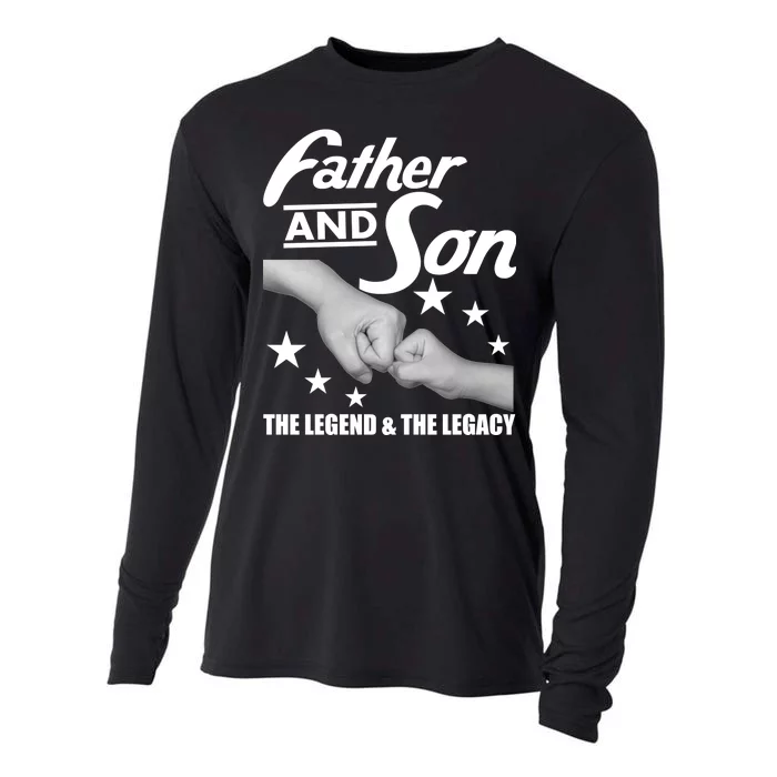 Father And Son The Legend & Legacy Cooling Performance Long Sleeve Crew