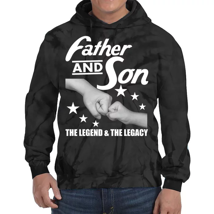 Father And Son The Legend & Legacy Tie Dye Hoodie