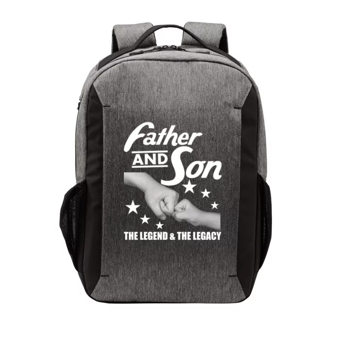 Father And Son The Legend & Legacy Vector Backpack