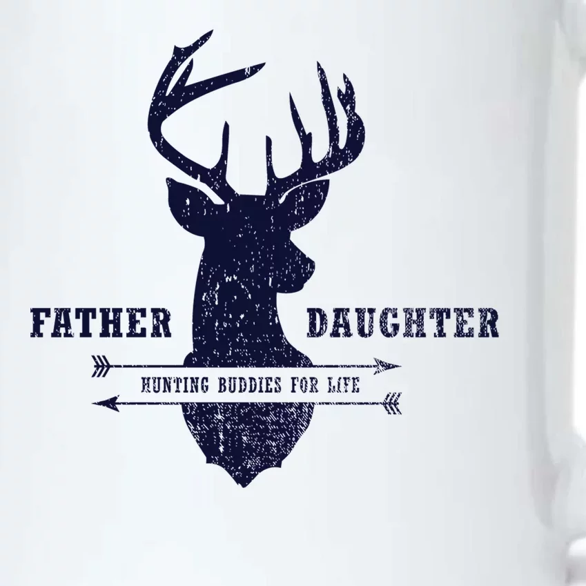 Father Daughter Hunting Black Color Changing Mug