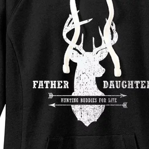 Father Daughter Hunting Women's Fleece Hoodie