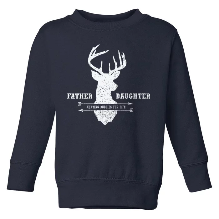 Father Daughter Hunting Toddler Sweatshirt