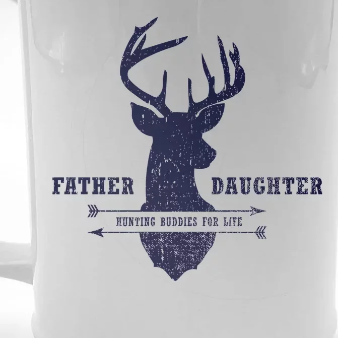 Father Daughter Hunting Front & Back Beer Stein