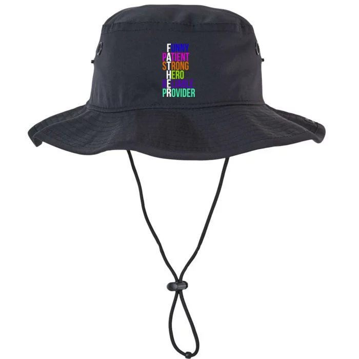 Father Funny Patient Strong Hero Provider Legacy Cool Fit Booney Bucket Hat