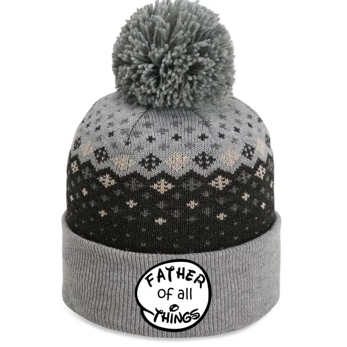 Father Of All Things The Baniff Cuffed Pom Beanie