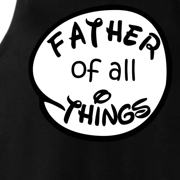 Father Of All Things Ladies Tri-Blend Wicking Tank