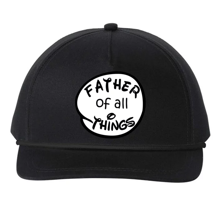 Father Of All Things Snapback Five-Panel Rope Hat