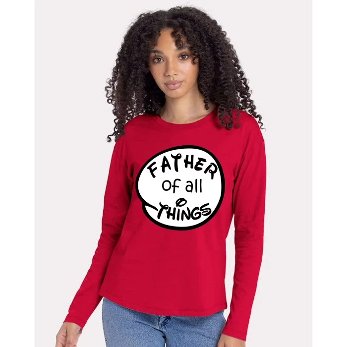 Father Of All Things Womens Cotton Relaxed Long Sleeve T-Shirt