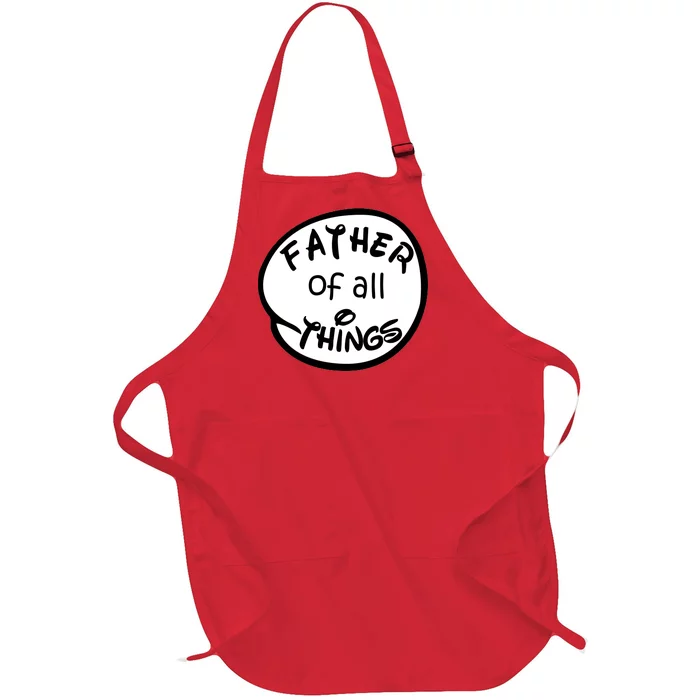 Father Of All Things Full-Length Apron With Pocket