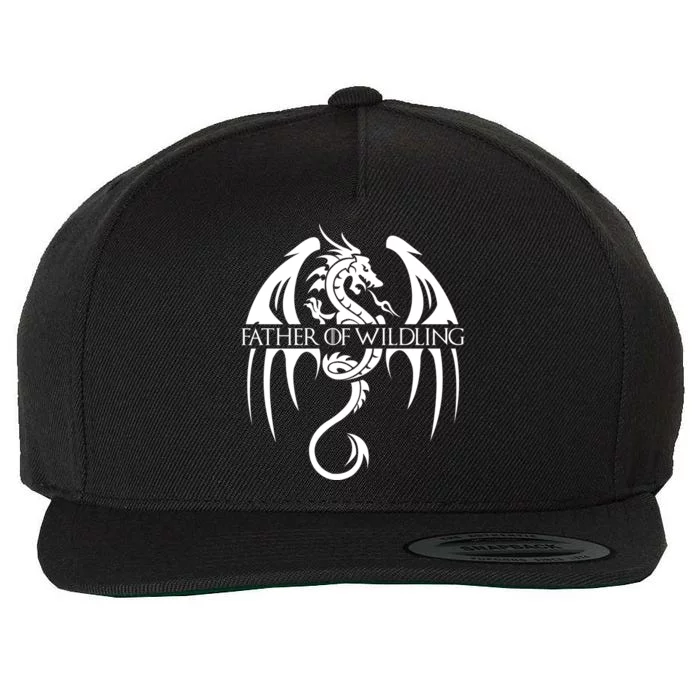 Father Of Wildling Wool Snapback Cap